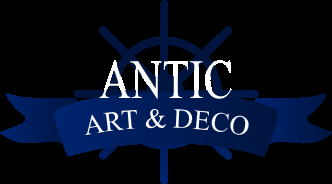 ANTIC ART DECO décoration marine CAP FERRET