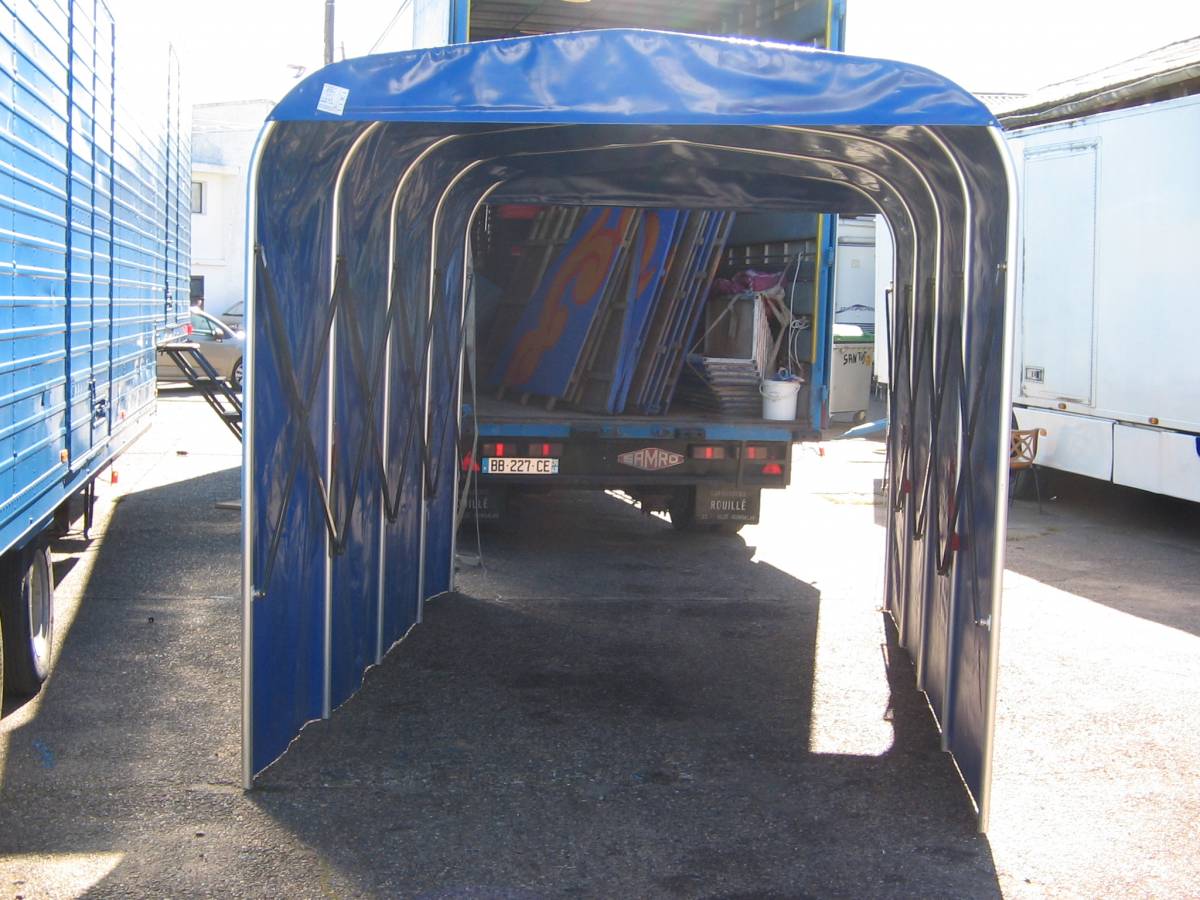 intérieur du tunnel de 2,40 m x 4 m