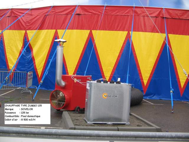 Chapiteaux Santus -  Location d'une tente de cirque à Strasbourg en Alsace